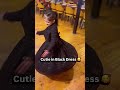 Little cutie spreading smiles in her black dress 🖤🥰✨
