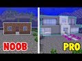 NOOB VS PRO: CASA BAJO EL AGUA EN MINECRAFT