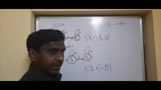 Theory of Computation-Epsilon NFA