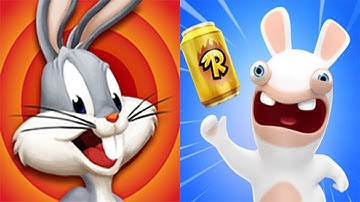 RABBIDS CRAZY RUSH vs LOONEY TUNES DASH Android Gameplay