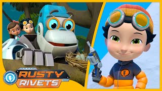 Rusty’s Monkey Business / Snow Problem & MORE | Rusty Rivets | Cartoons for Kids