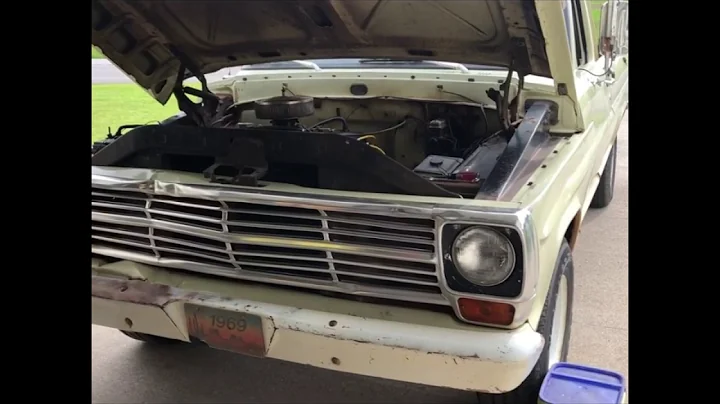 F-100 Steering Gear Rack Adjustment