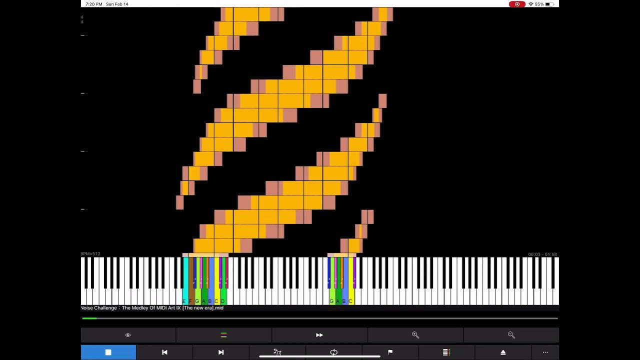 [Black MIDI] Noise challenge the medley of MIDI art IX ( the new era