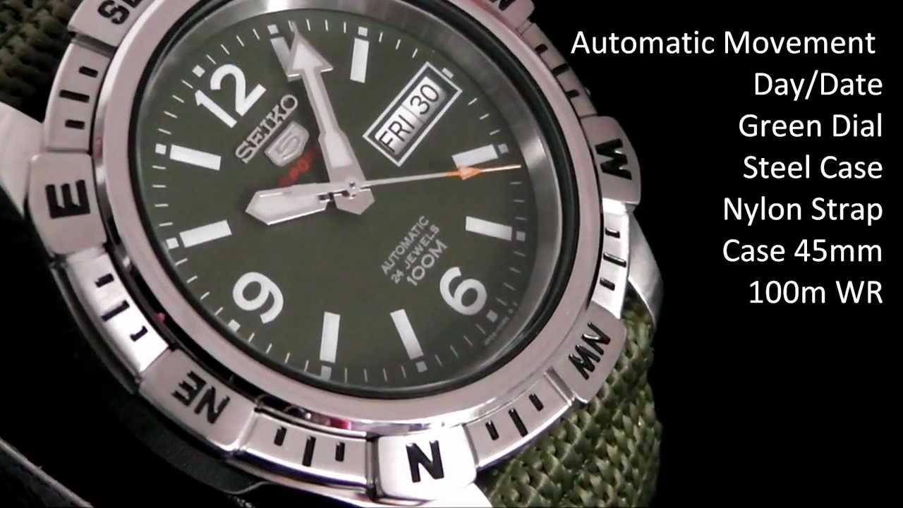 seiko 5 sports automatic 24 jewels 100m 4r36a