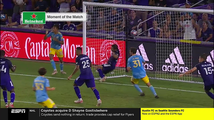 🚨GOAL LINE FACE SAVE in the 98th MINUTE for Orlando City!