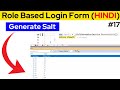 .NET 8.0 Admin Dashboard - How to Generate Salt (Hindi) - Part 17