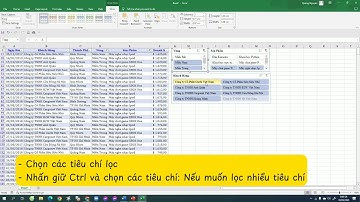 Lọc dữ liệu bằng Slicer #tinhocvanphong #learning #excel