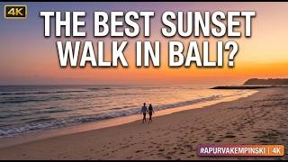 BALI SUNSET WALK 4K: The Apurva Kempinski & Nusa Dua Beach