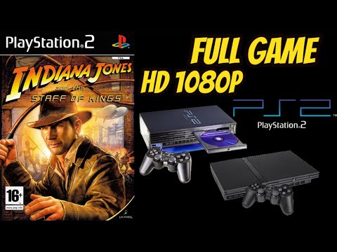 Indiana Jones and the Staff of Kings [PS2] 100% ALL ARTIFACTS Longplay Walkthrough Full Movie Game?