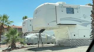 Another video of future homebase, possibly at Fiesta RV park Bullhead city Arizona