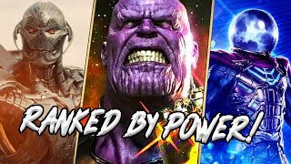 Marvel Cinematic Universe Main Villains RANKED By Power! Marvel Cinematic Universe Main Villains RANKED By Power!