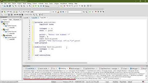 Subroutines in FORTRAN | Tutorial - 14