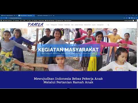 Cara Merubah Menu Web Paacla Indonesia