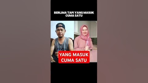Video lucu " Berlima tapi yang masuk cuma satu " 🤣🤣 #lucu #kocak #hiburanlucu