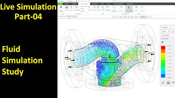 #04 Creo Live Simulation-  Fluid Simulation Study