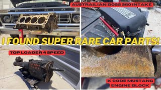 I found super RARE car parts!!