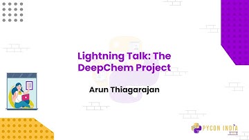 Lightning Talk: The DeepChem Project - Arun Thiagarajan
