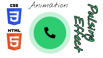 Make Pulsing animation using CSS3 transform and Box shadow property