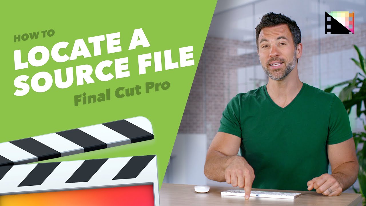 How to Locate the Source for your Project Clip in Final Cut Pro X - YouTube