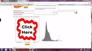 Clicks per second test