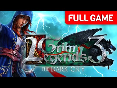 Grim Legends 3: The Dark City + Bonus Chapter | Full Game Walkthrough | No Commentary