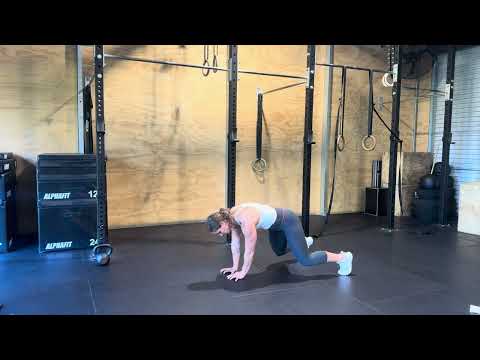 Banded Lateral Bear Crawl