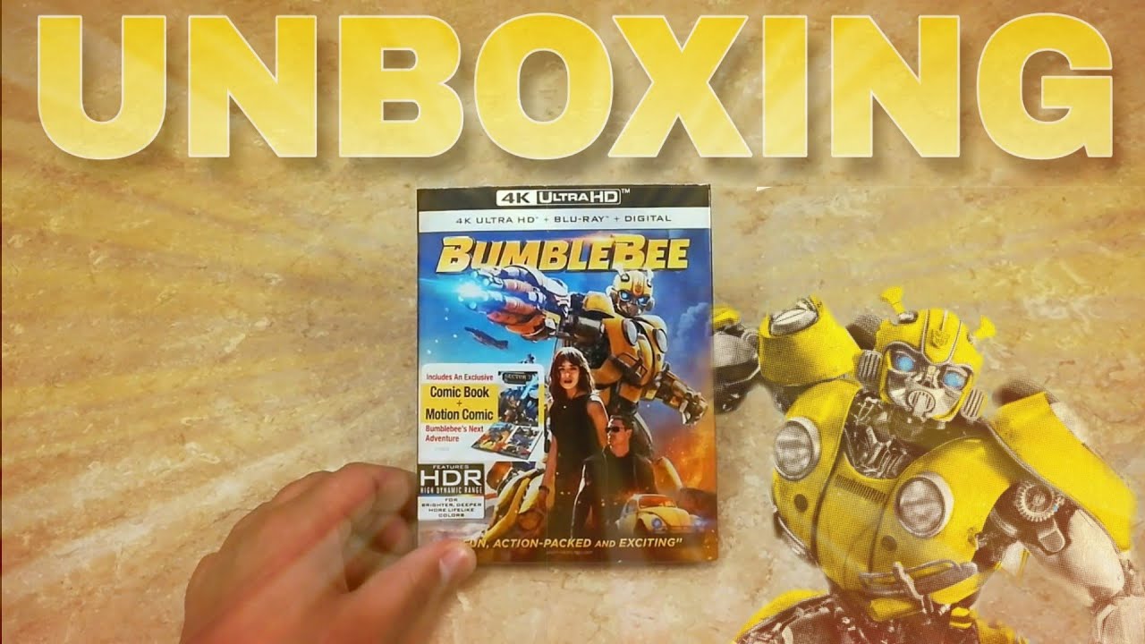 Bumblebee 4K Ultra HD Blu-ray Unboxing