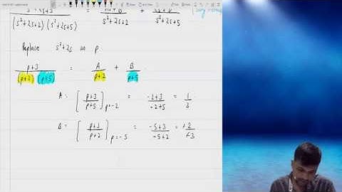 #20-Engineering Mathematics - Inverse Laplace Transform | Inverse by Partial Fractions - Part 3