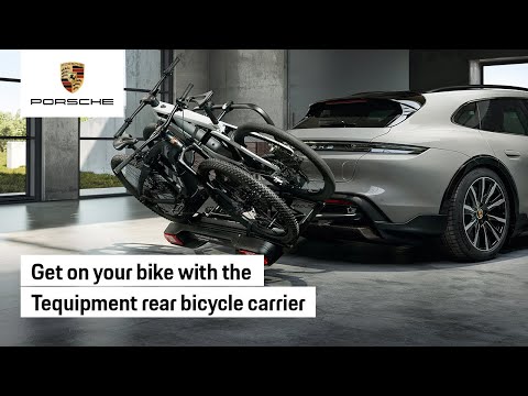 The Porsche Tequipment Rear Bicycle Carrier