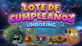 ME COMPRO EL LOTE DE CUMPLEAÑOZ - PLANTS VS ZOMBIES 2