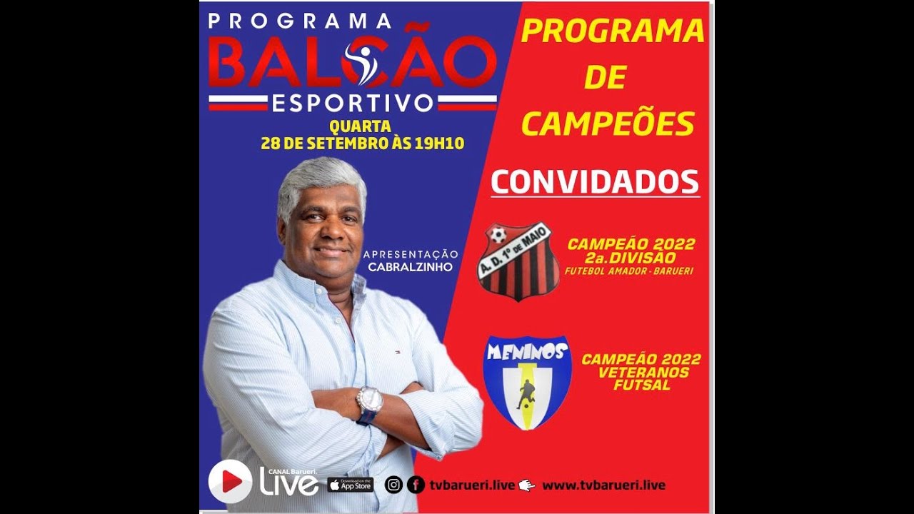 Programa De Campeões  | Balcão Esportivo