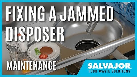 Fixing a Jammed Disposer | Salvajor