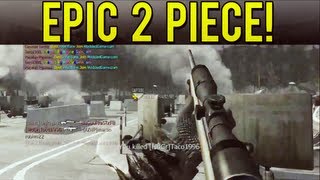 Epic 2 Piece On COD4! [W/ Reaction!]