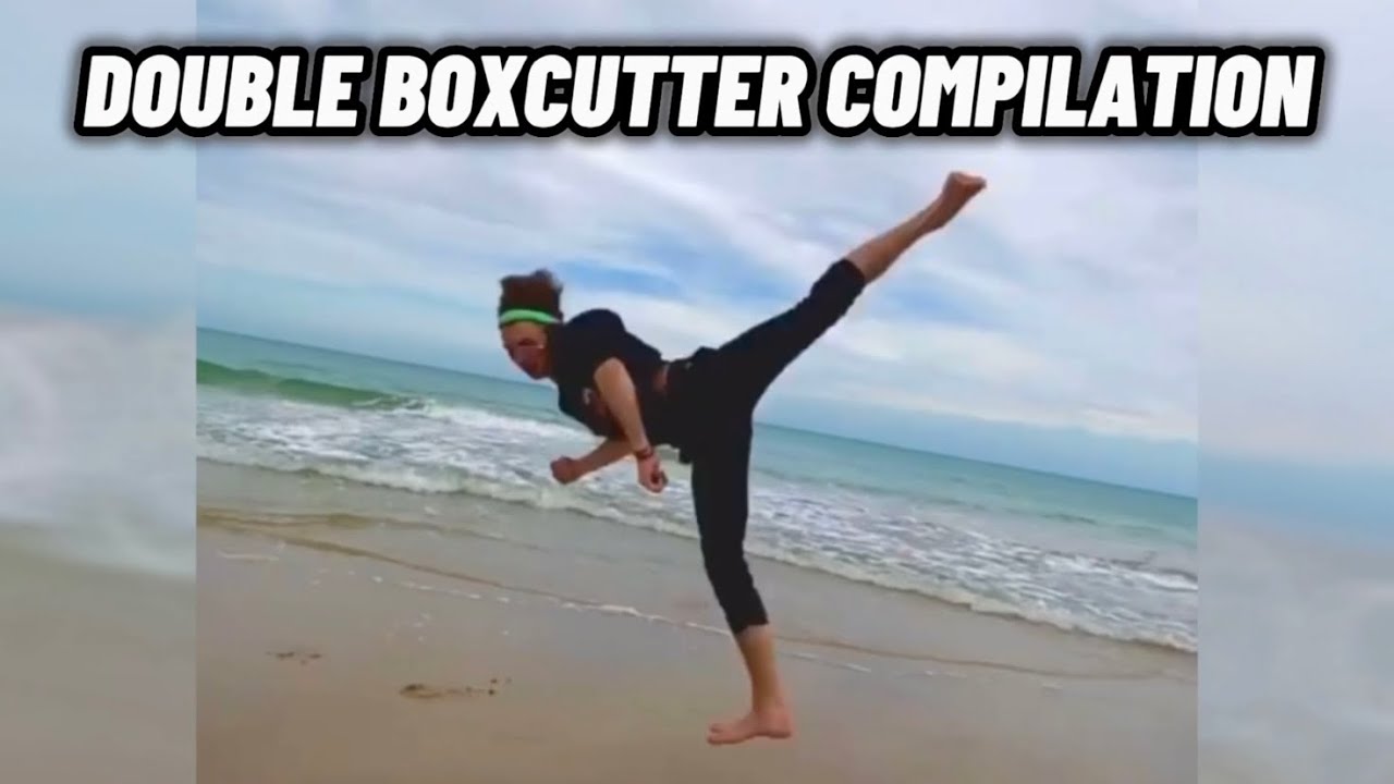 DOUBLE BOXCUTTER TRICKING COMPILATION (AKA SHEEP SHEARER)