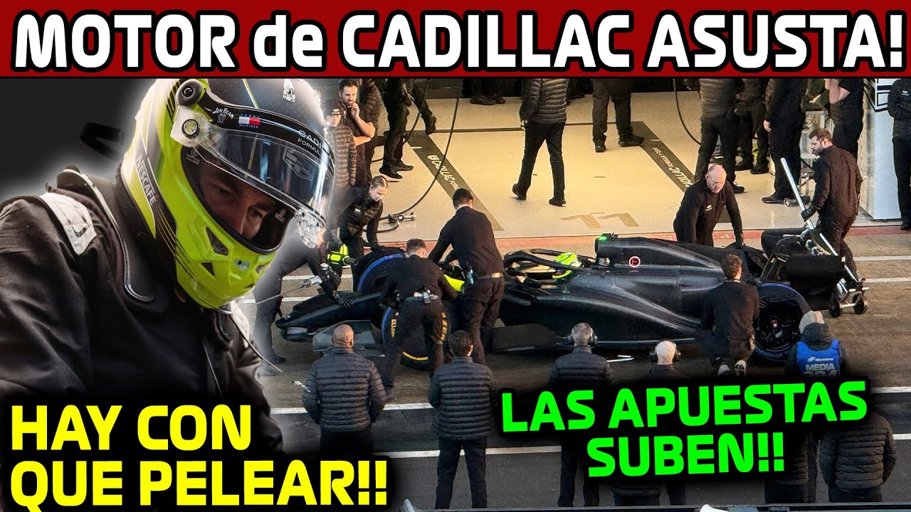 CADILLAC ILUSIONA con EL MOTOR FERRARI!! CHECO TIENE CON QUE LUCHAR!! NOTICIAS F1 2026