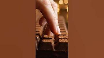 ASMR - 초콜릿 키보드 #asmr #satisfying  #keyboard #relaxing #chocolate