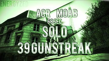 MW3 Solo 68 sec ACR MOAB w/39 Gunstreak on Resistance