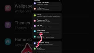 How to add app screen button to your home screen in Samsung| App kaise add kare #samsung|#shorts screenshot 5