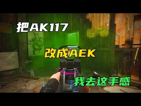 把AK117改成AEK，是种怎样的体验？【CODM茶颜哥哥】