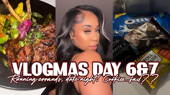 VLOGMAS 6&7| RUNNING ERRANDS, DATE NIGHT! HOLIDAY ...