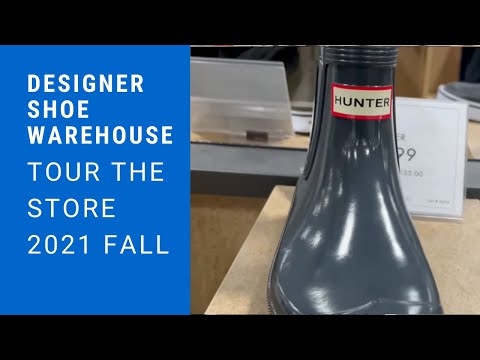 HUNTER BOOTS / DESIGNER SHOE WAREHOUSE / DSW / TOUR THE STORE 2021 FALL