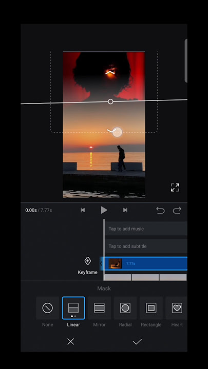 VN Mask Layer Video edit : Vn Video Editor Tutorial #edit #tutorial #shorts