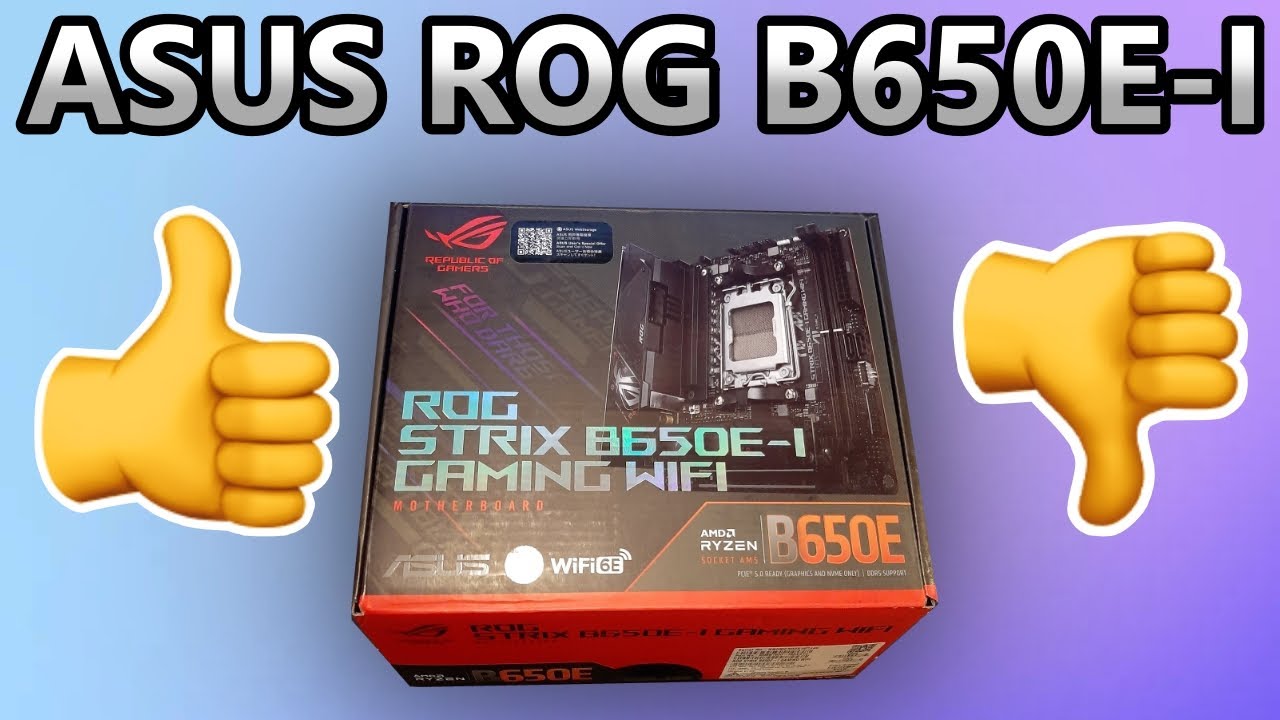 Unbox | Review | 7900X3D Test | Asus ROG B650E-I Motherboard