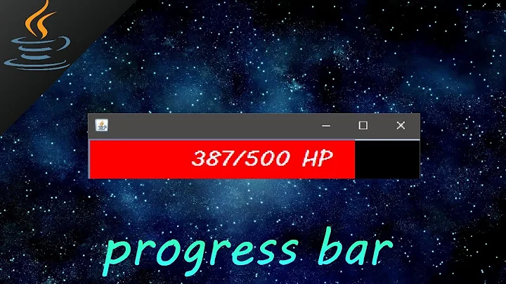 Java progress bar 📊