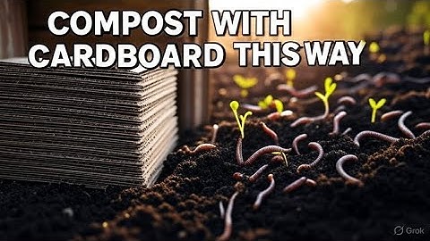 The Cardboard Composting Secret They Don’t Want You to Know