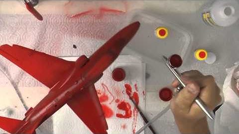 Revell 1/32 Red Arrow Hawk Video Build Part 4