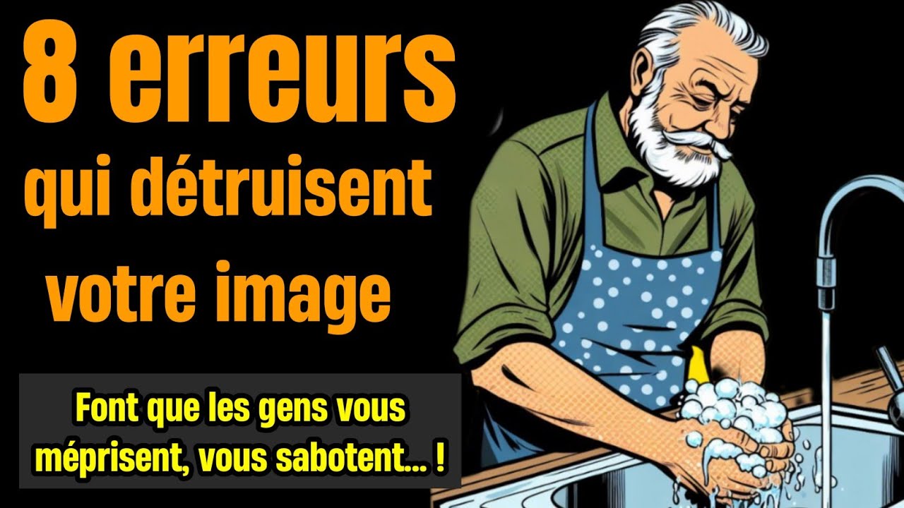 8 comportements qui détruisent votre respect  (on te sabote, on te méprise)