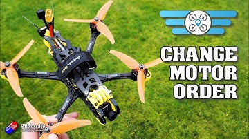 How to easily re-order or move quad motors in INAV (Subscriber request)