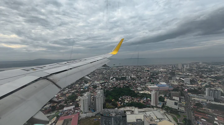 Landing In Davao City , Francisco Bangoy International Airport.