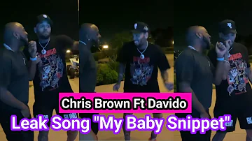 Chris Brown & Davido Vibes To "My Body" Snippets Off Davido New Album Dropping Soon